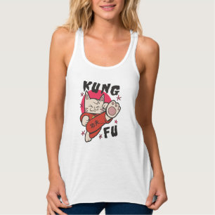 Kung Fu Cat Singlet