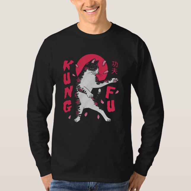 Kung Fu Cat T-Shirt (Front)