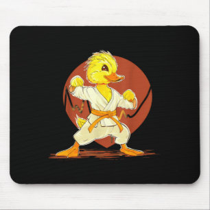 Kung Fu Duck Judo Duck Mma Taekwondo Duck Martial Mouse Pad