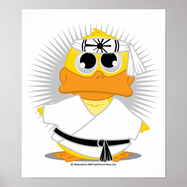 Kung Fu Duck Poster (Front)