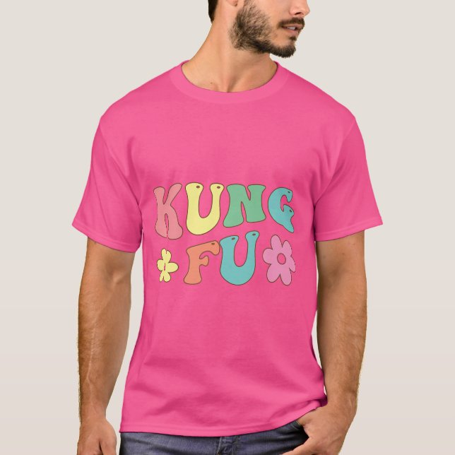 Kung Fu Fighting Karate T-Shirt (Front)