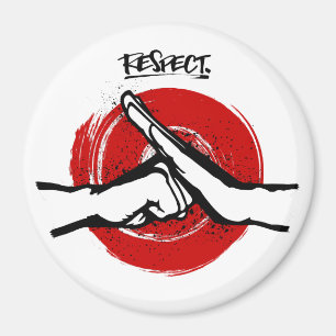 Kung Fu - Martial Arts - Respect Magnet