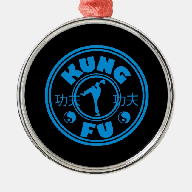 Kung Fu Metal Tree Decoration (Front)