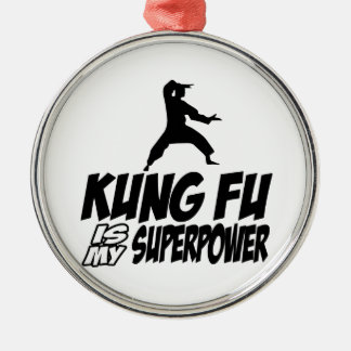 Kung fu my super power metal tree decoration
