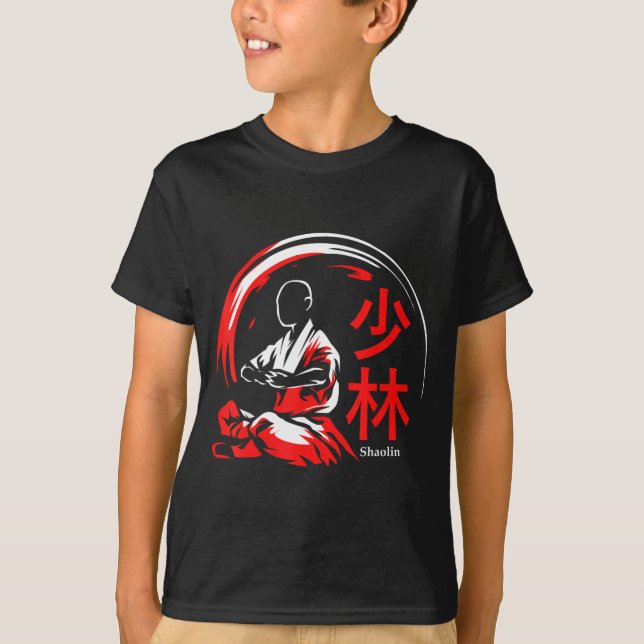 Kung Fu Shaolin T-Shirt (Front)