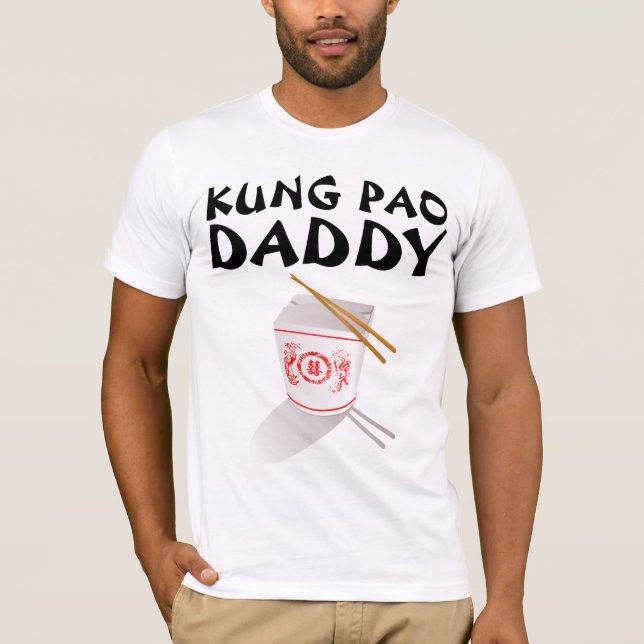 KUNG PAO DADDY DAD T-SHIRTS (Front)