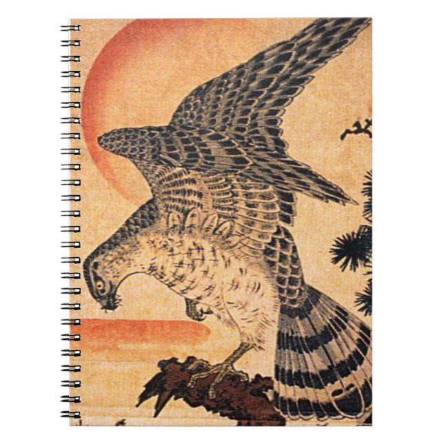 Kuniyoshi Hawk Notebook (Front)