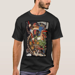 Kuniyoshi UTAGAWA, "Miyamazame Extermination of Mi T-Shirt