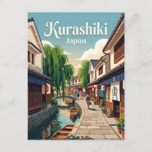 Kurashiki Bikan Historical Quarter Alley Japan Postcard