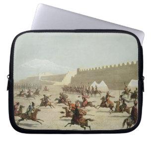 Kurdish and Tatar Warriors at Sadar Abbat, Armenia Laptop Sleeve