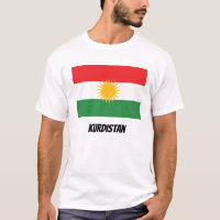 Kurdish Flag T-shirt