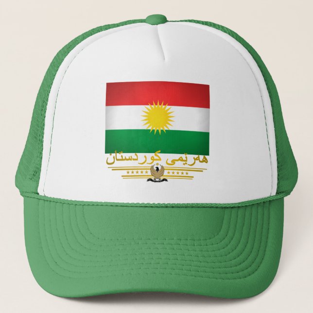 "Kurdish Pride 2" Trucker Hat (Front)