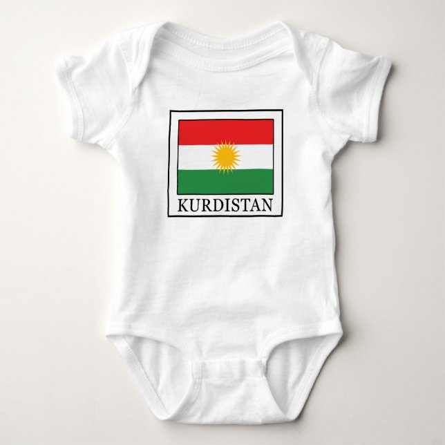Kurdistan Baby Bodysuit (Front)