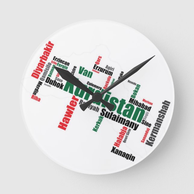 Kurdistan City Clock (Front)