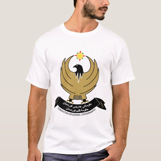 kurdistan emblem T-Shirt (Front)