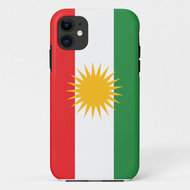 Kurdistan Flag Case-Mate iPhone Case (Back)