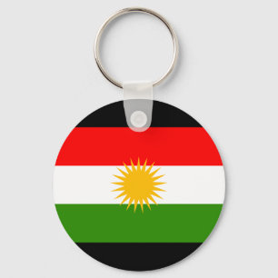 Kurdistan Flag Key Ring