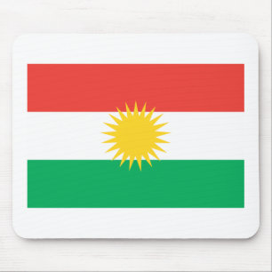 Kurdistan Flag Mousepad