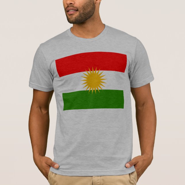 Kurdistan Flag T-Shirt (Front)