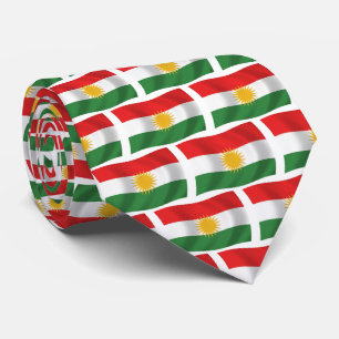 Kurdistan Flag Tie