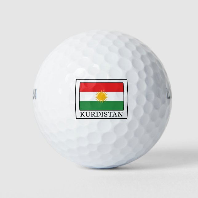 Kurdistan Golf Balls (Front)