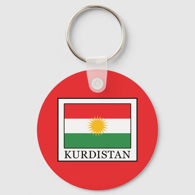 Kurdistan Key Ring (Front)