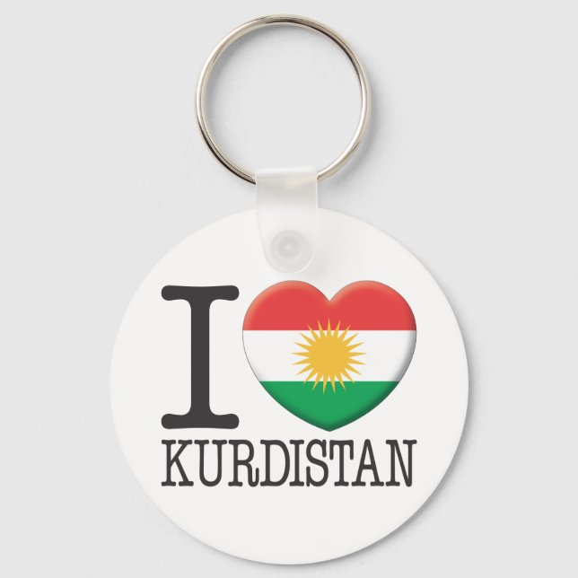 Kurdistan Key Ring (Front)