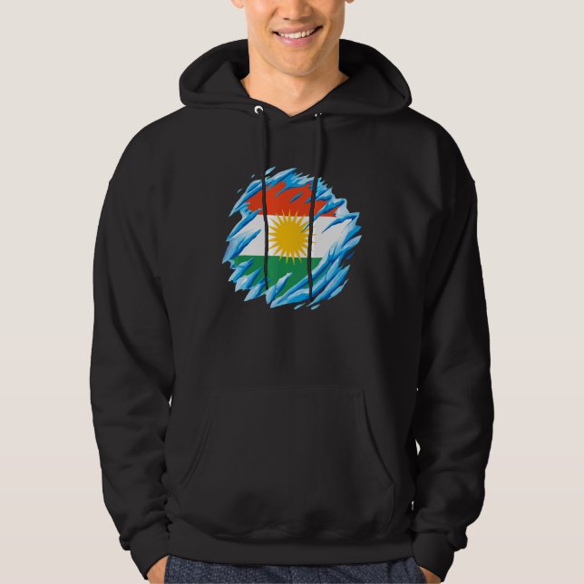 Kurdistan Kurdish Hoodie (Front)