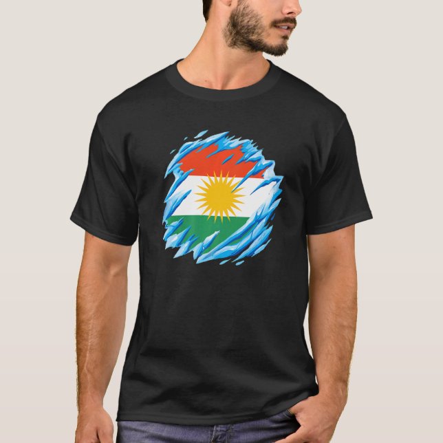 Kurdistan Kurdish T-Shirt (Front)