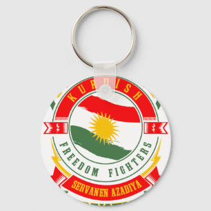 kurdistan KURDISTAN Peshmerga Freedom Warrior Key Ring