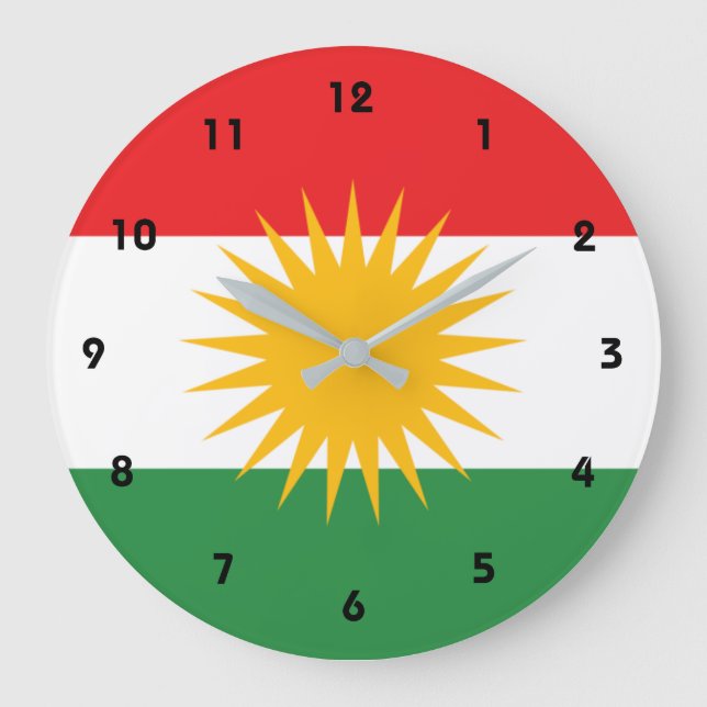 kurdistan large clock (Front)