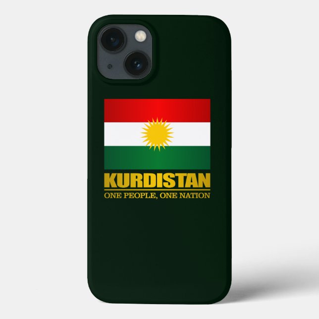 Kurdistan (One People, One Nation) Case-Mate iPhone Case (Back)