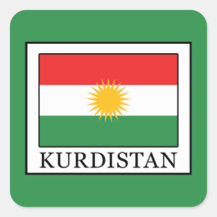 Kurdistan Square Sticker
