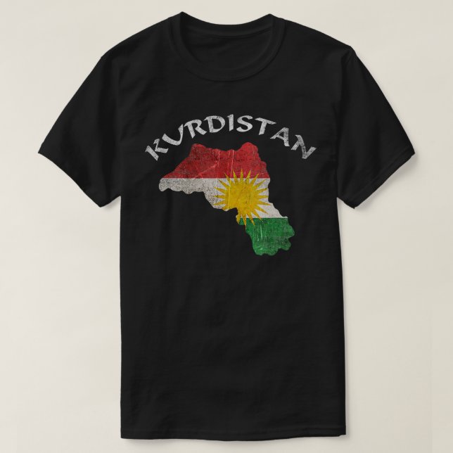 Kurdistan  T-Shirt (Design Front)