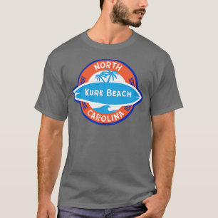Kure Beach NC Surf T-Shirt