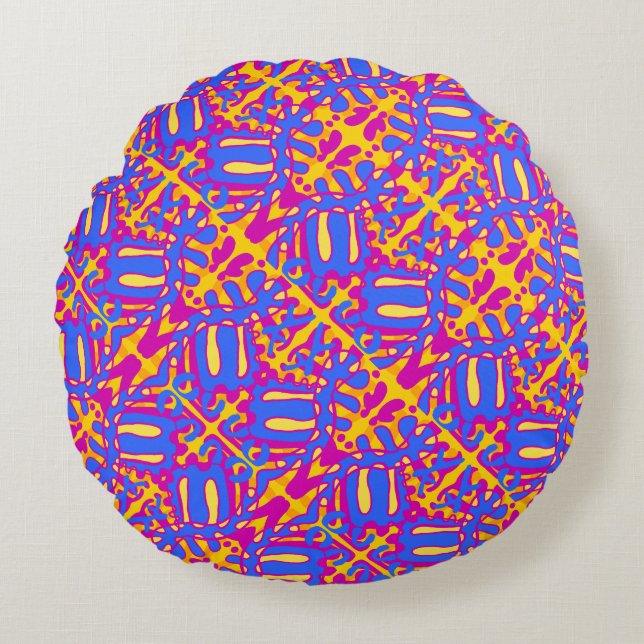 KureeAWsitty KoOL Round Cushion (Front)