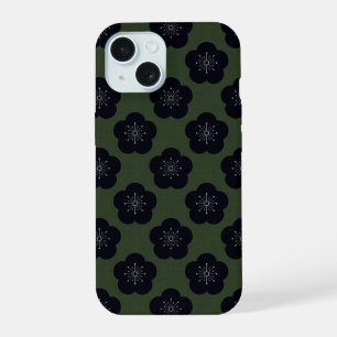 KURO UME - Bold-Khaki iPhone 15 Case