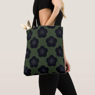 KURO UME - Bold-Khaki Tote Bag