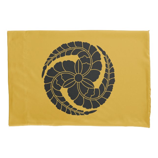 Kuroda Fuji Tomoe Pillowcase (Front)
