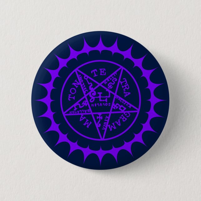Kuroshitsuji Contract Symbol 6 Cm Round Badge (Front)