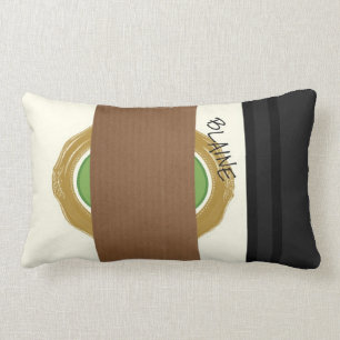 Kurt and Blaine's Coffee Lumbar Cushion
