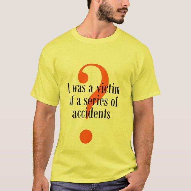 Kurt Vonnegut-Sirens of Titan-Victim of Accidents T-Shirt (Front)