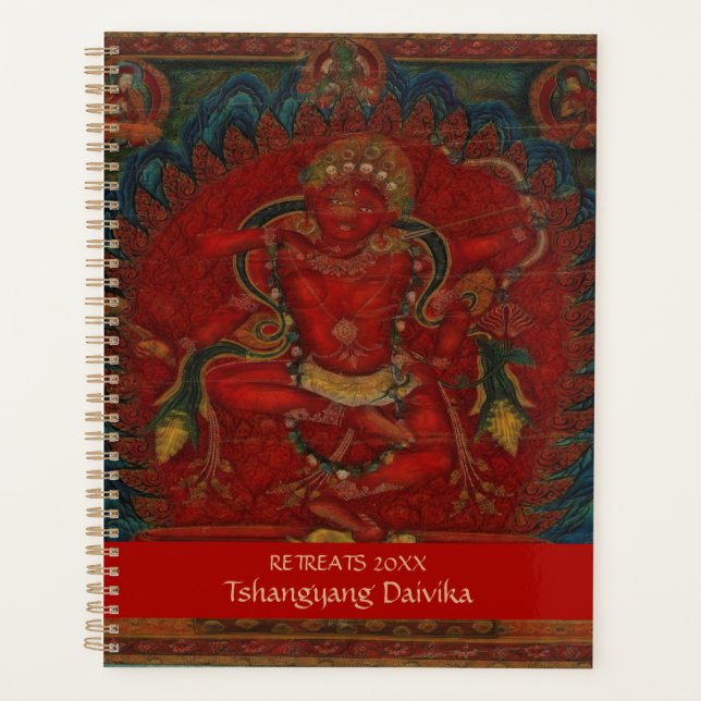 Kurukulla from Tibetan Buddhism Personalised Planner (Front)