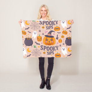 Kuschelige Baby-Fleecedecke – Halloween Design  Fleece Blanket