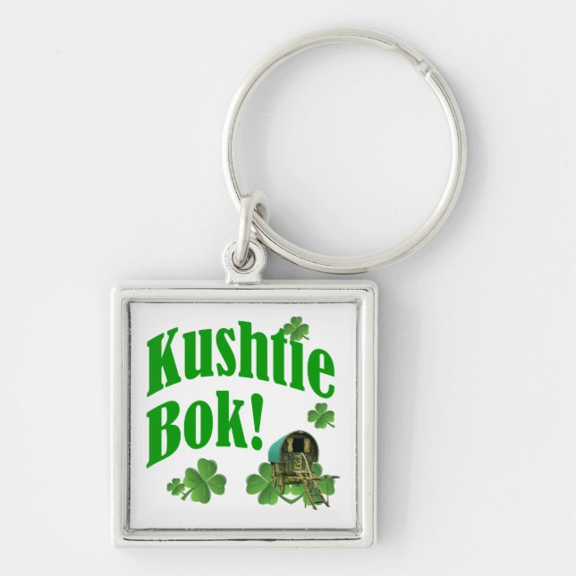 Kushtie bok! key ring (Front)