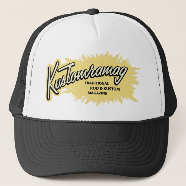 Kustomra'mag Trucker Hat 1 (Front)