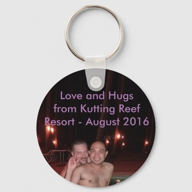 Kutting Reef Resort August 2016 Key Ring (Front)