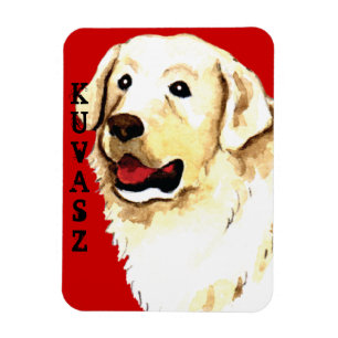 Kuvasz Colour Block Magnet