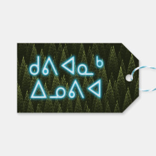 Kuvianak Innovia - Conifers Gift Tags