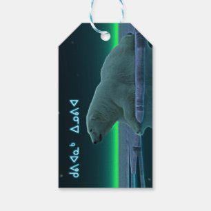 Kuvianak Innovia - Ice Edge Polar Bear Gift Tags